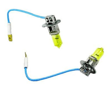 emK H3 Pure Yellow Headlight Bulb Set | emK-H3-PY